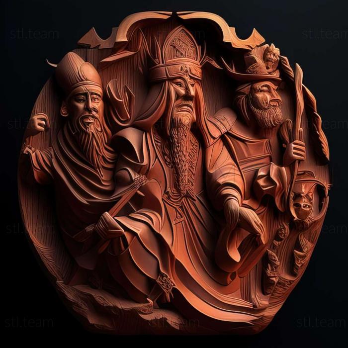 3D модель To Master the Onixpected Enter Four Heavenly Kings Siba (STL)